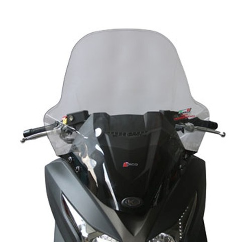PARABREZZA KYMCO X-TOWN 125/300cc 2016 fino 2022 ART.23436 paravento FACO 4mm - Foto 2 di 2