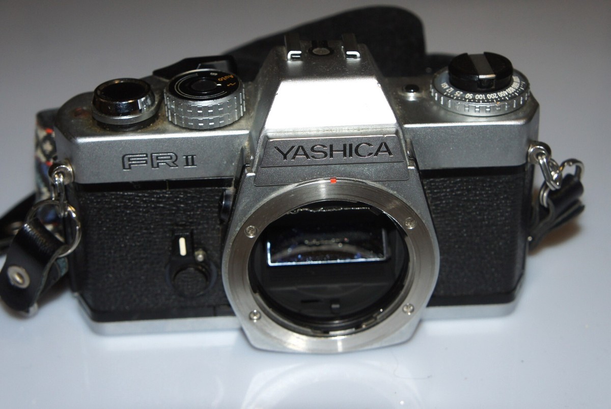 EXC! YASHICA FRII FR2 35mm SLR Film Camera Body Contax Yashica