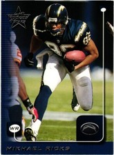 1999 LEAF ROOKIES & STARS MIKHAEL RICKS #156 CARD $0.99 VALUE BOX