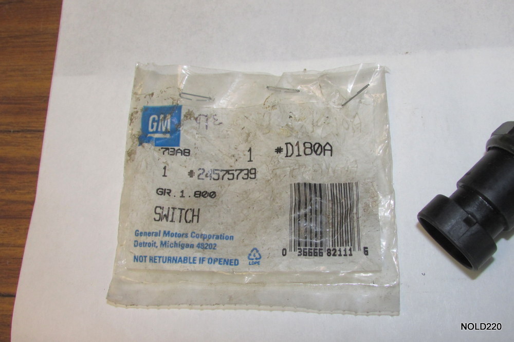 NEW GM ACDelco 24575739 Fuel Pump Pressure Switch (J1086 DS458) eBay