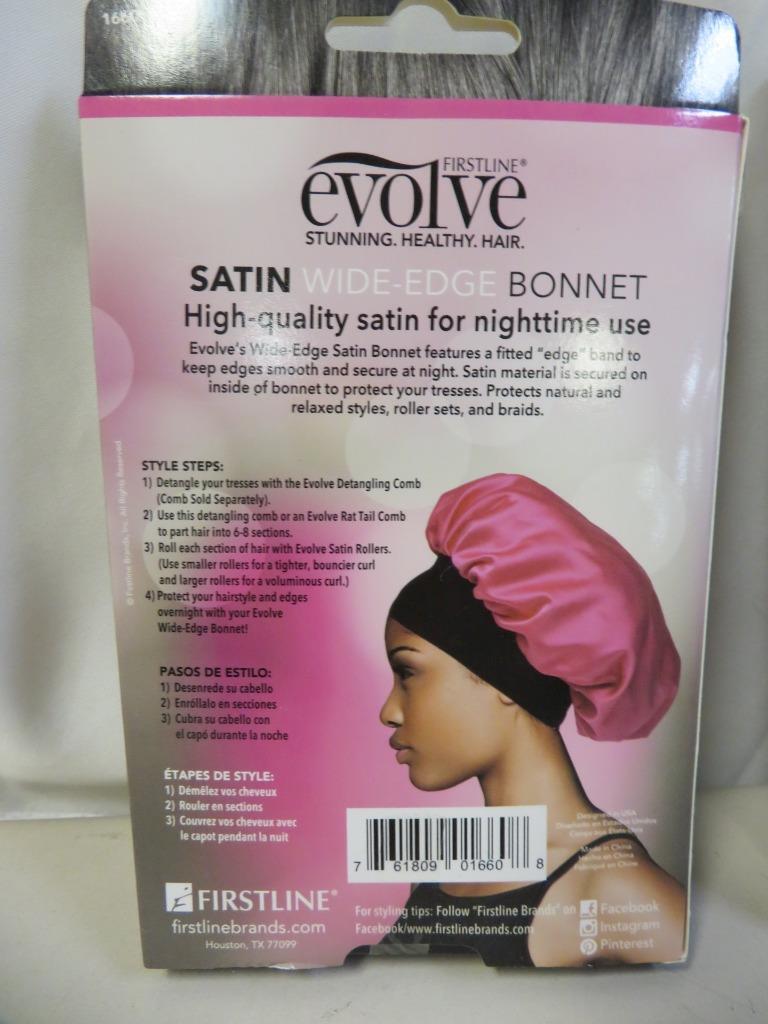 Satin Wide Edge Bonnet Luxe Satin Bonnet Lot Of Firstline Evolve
