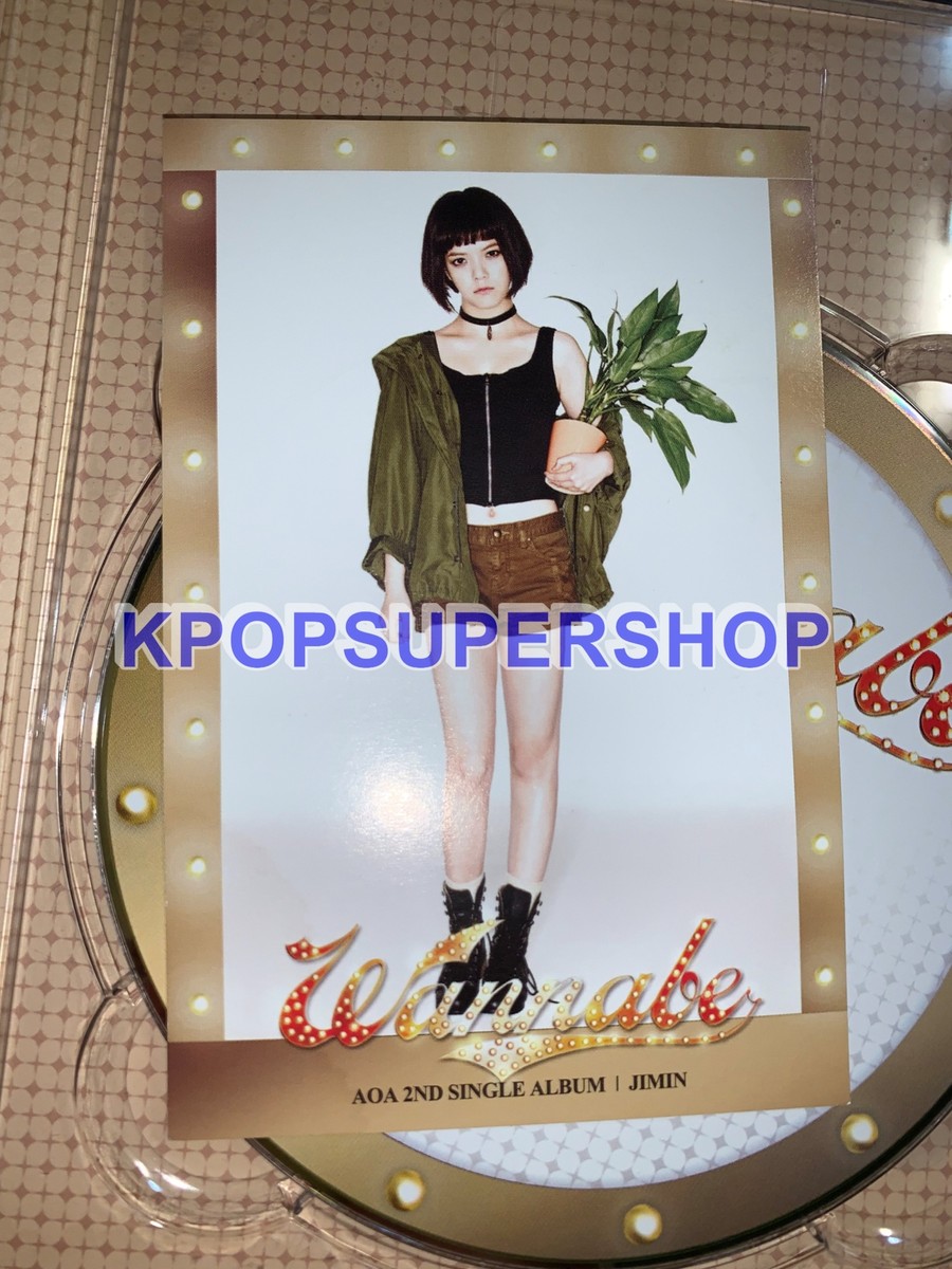 AOA 2nd Single Album Vol 2 Wanna Be CD Water Damage Jimin