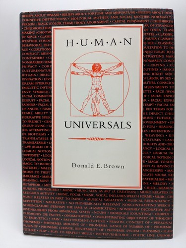 Human Universals by Donald Brown Hardcover