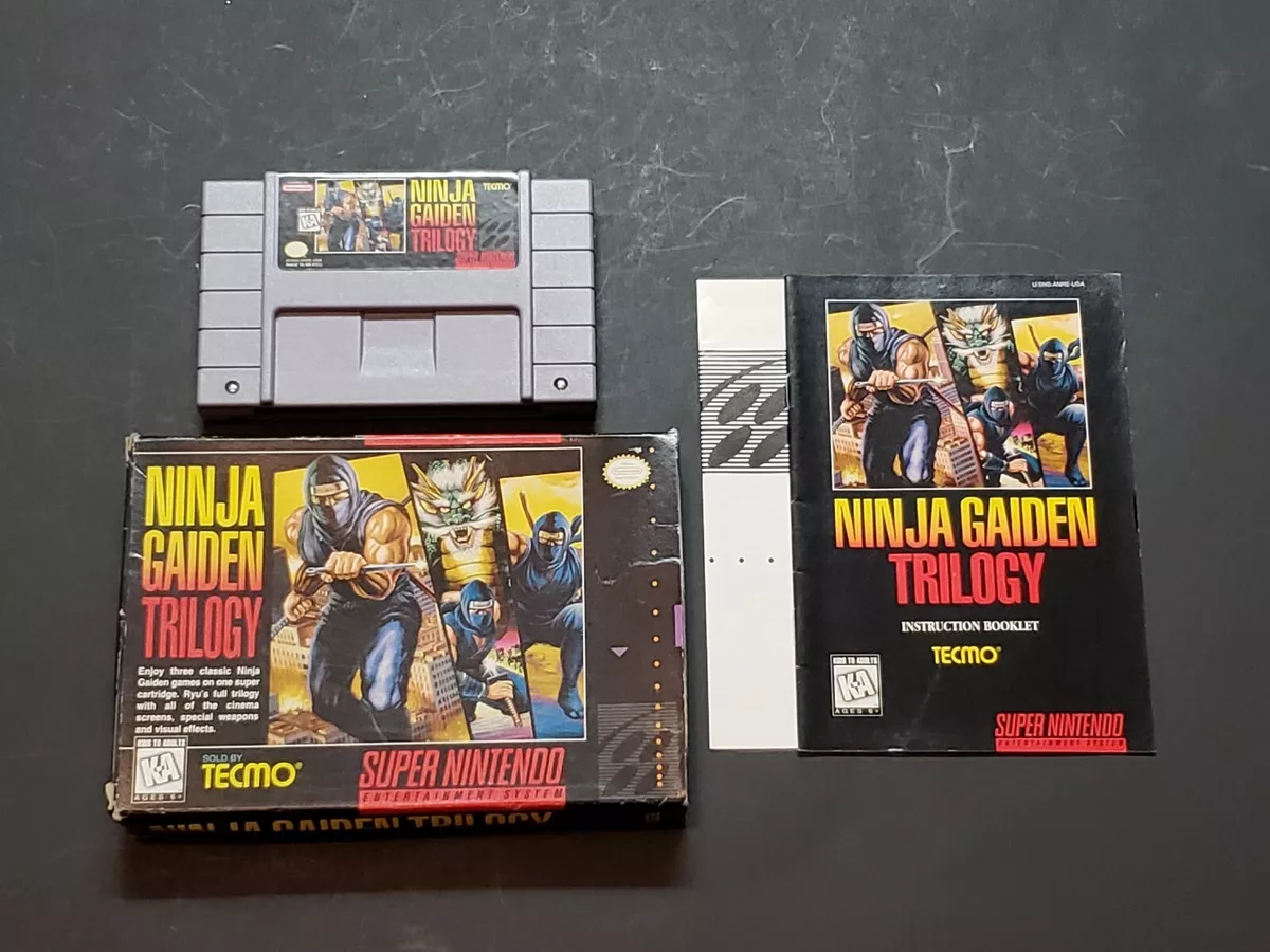 Ninja Gaiden Trilogy Super Nintendo Entertainment System 1995