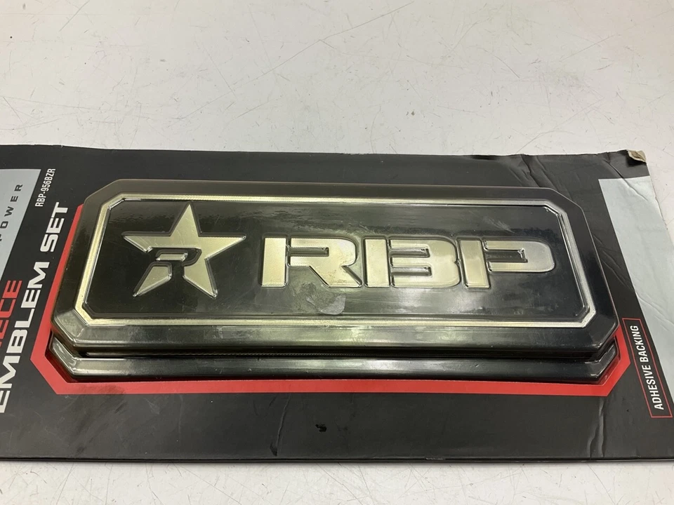 RBP RBP-956BZR RBP Aluminum Decorative Car Emblem Body Badge - Image 3 of 4