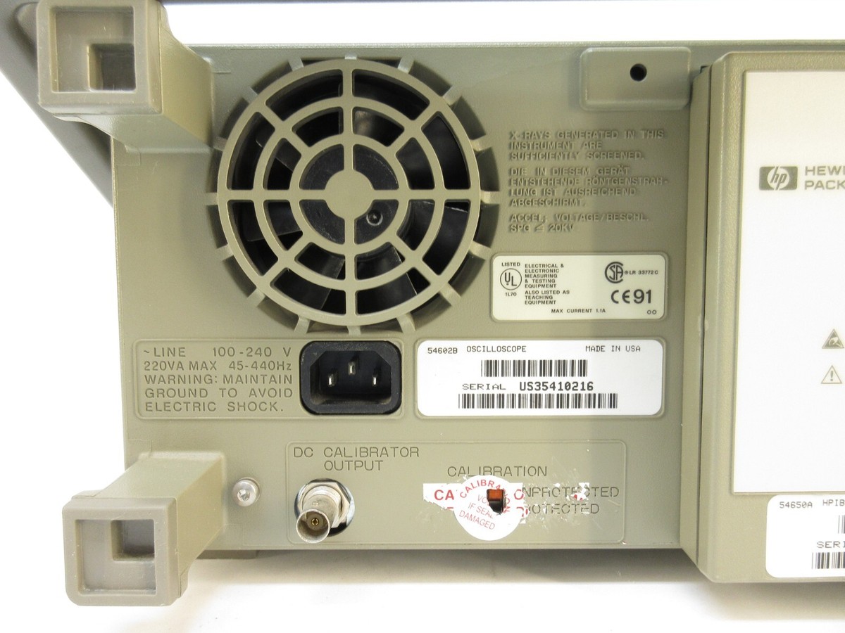 HP Hewlett Packard 54602B Oscilloscope 150 MHz T30122 for sale