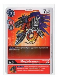 Megadramon EX1-007 Classic Collection Digimon Card Game