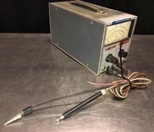 HP 410C voltmeter. No Power Cord. Cords Provided In Pics