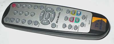 OEM GENUINE - AVERMEDIA RM-H7   --  REMOTE CONTROL  - TESTED - DD-8374