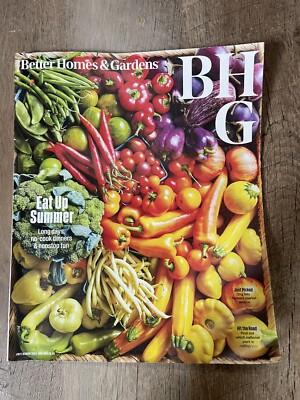 Better Homes & Gardens July August 2024 Eat Up Summer Magazine