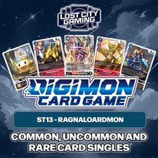 Digimon - ST13 RagnaLoardmon - Common, Uncommon, Rare