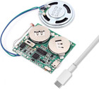 DIY Light Sensor Sound Module, Micro USB Recordable Sound Chip 8M Memory Speaker