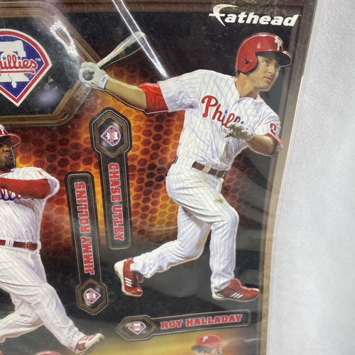 FATHEAD Team Sets Philadelphia Phillies Chase Utley, Jimmy Rollins, Ryan Howard - Picture 4 of 10