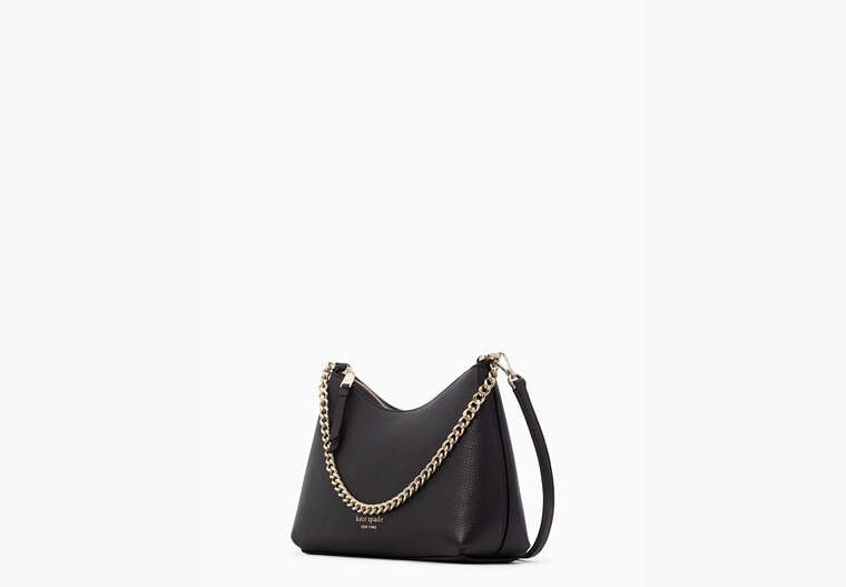 Kate Spade Zippy Convertible Crossbody Chain Handle Black K9374