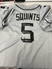 Chauncey &ldquo;Squints&rdquo; Leopardi Signed Jersey Inscribed L7 Weenie For-Ev-Err JSA