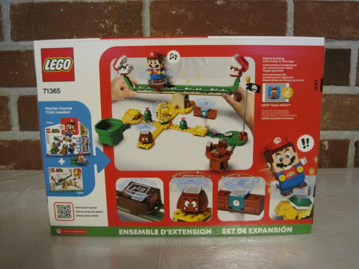 2020 LEGO 71365 SUPER MARIO PIRANHA PLANT POWER SLIDE