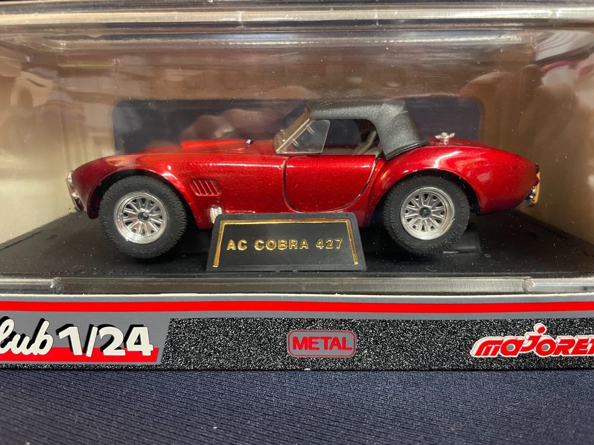Club 1/24 AC Cobra 427 in red from Majorette; in box | eBay