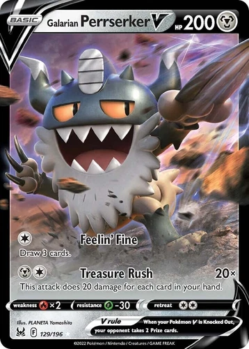 Galarian Perrserker V Pokémon TCG Cards