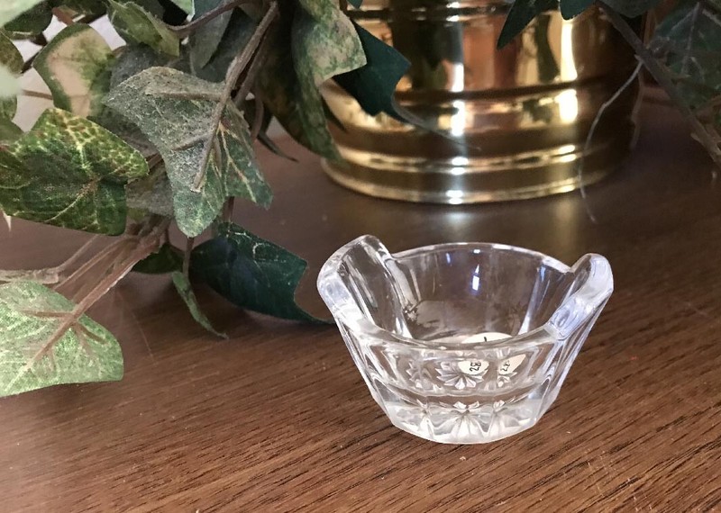 SALT CELLAR/OPEN SALT ~ CUTE BASKET SALT ~ HJ2845!