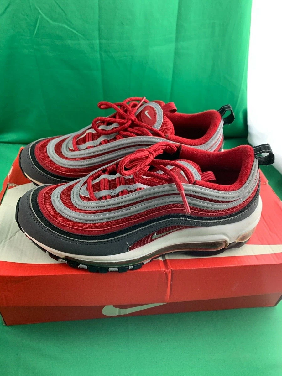 Nike air max 97 outlet dark grey gym red