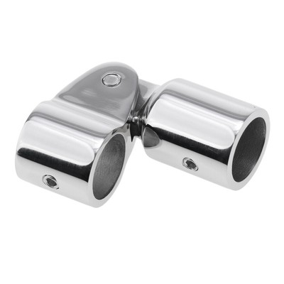 MARINE BOAT BIMINI TOP FITTING DECK SCHARNIER EDELSTAHL   (19MM)