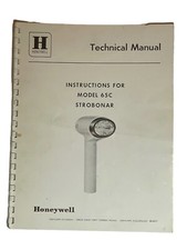 Vintage Honeywell Strobonar Model 65C Camera Flash Instruction Manual Booklet