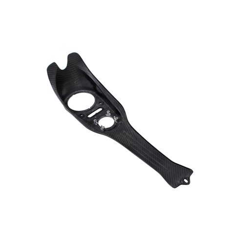 Cubierta de panel de tablero negro de fibra de carbono para Harley Dyna Street Bob FXDB/I - Imagen 6 de 8