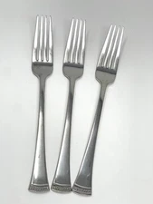 Lenox PORTOLA 18/10 Stainless Dinner Place Forks Set Of 3