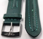 Sector 20Mm Cuir Veritable Leather Green Band Correa Cinturino 5260 Strap NOS