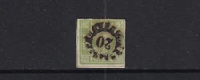 German States-Bavaria Used Stamp Sc#6