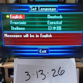 SEGA Saturn MK-80000A Black Console with Controller, Cables, Cartridge Input 🔥