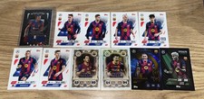 Barcelona soccer lot cards