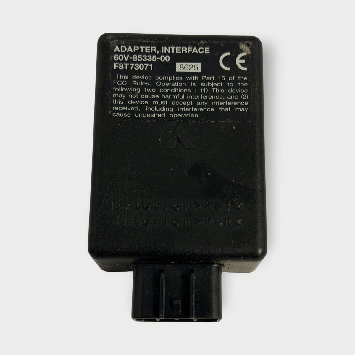Yamaha Adapter Interface 60v-85335-00. F8t73071 With Cable for