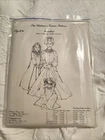 The Children's Corner Patterns Caroline Size 5-6 Gown &  robe 1983 Vintage Uncut