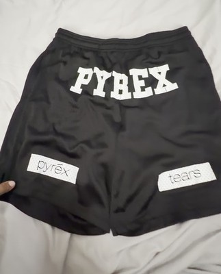 PYREX x Denim Tears - Virgil Abloh Design Black Mesh Champion