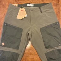 Fjallraven Men's Keb Trousers Green US: 40 Length: Long 34" Mid Waist New NWT