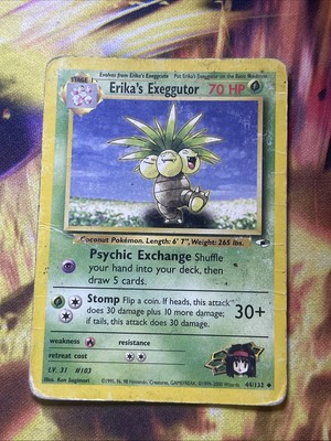 Erika's Exeggutor 44/132 Gym Heroes - Pokmon Card - Hp Dmg | eBay