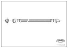 Flexible de frein Mercedes CLASSE CLK