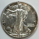 1929-S Walking Liberty Half Dollar , Uncertified, NR.