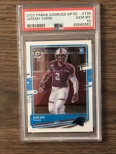 2020 PANINI DONRUSS OPTIC #139 JEREMY CHINN PSA 10 CERTIFICATION 62680662