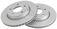 2X Bremsscheibe A.B.S. 15937 FüR A8 4D8 4D2 Audi C3 200 100 D2 Avant 445 446 447