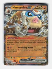 Mamoswine ex 079/159 Double Rare Journey Together Pokemon Holo Near Mint