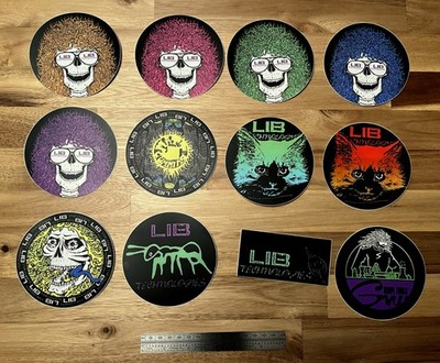 Lib Technologies Mervin Mfg. Lib Tech Gnu vintage artwork decal sticker set 
