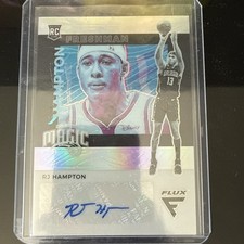 RJ Hampton Freshman Signatures 2020-21 Flux RC Auto Orlando Magic Nuggets Heat