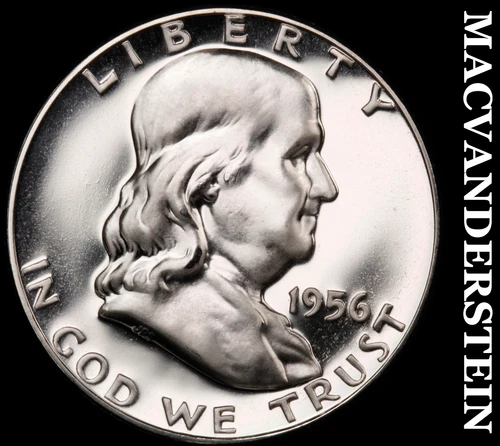 1956 Franklin Half Dollar- Choice Gem Proof Luster #i2063