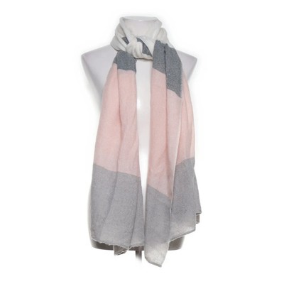 Reserved, Schal, Damen, Grau/Pink, 198 cm, 80 #Vsr