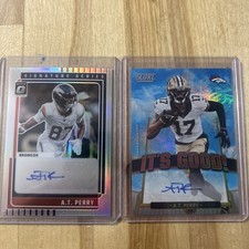 2025 Panini Donruss Optic - Signature Series Holo A.T. Perry And It’s Good Auto