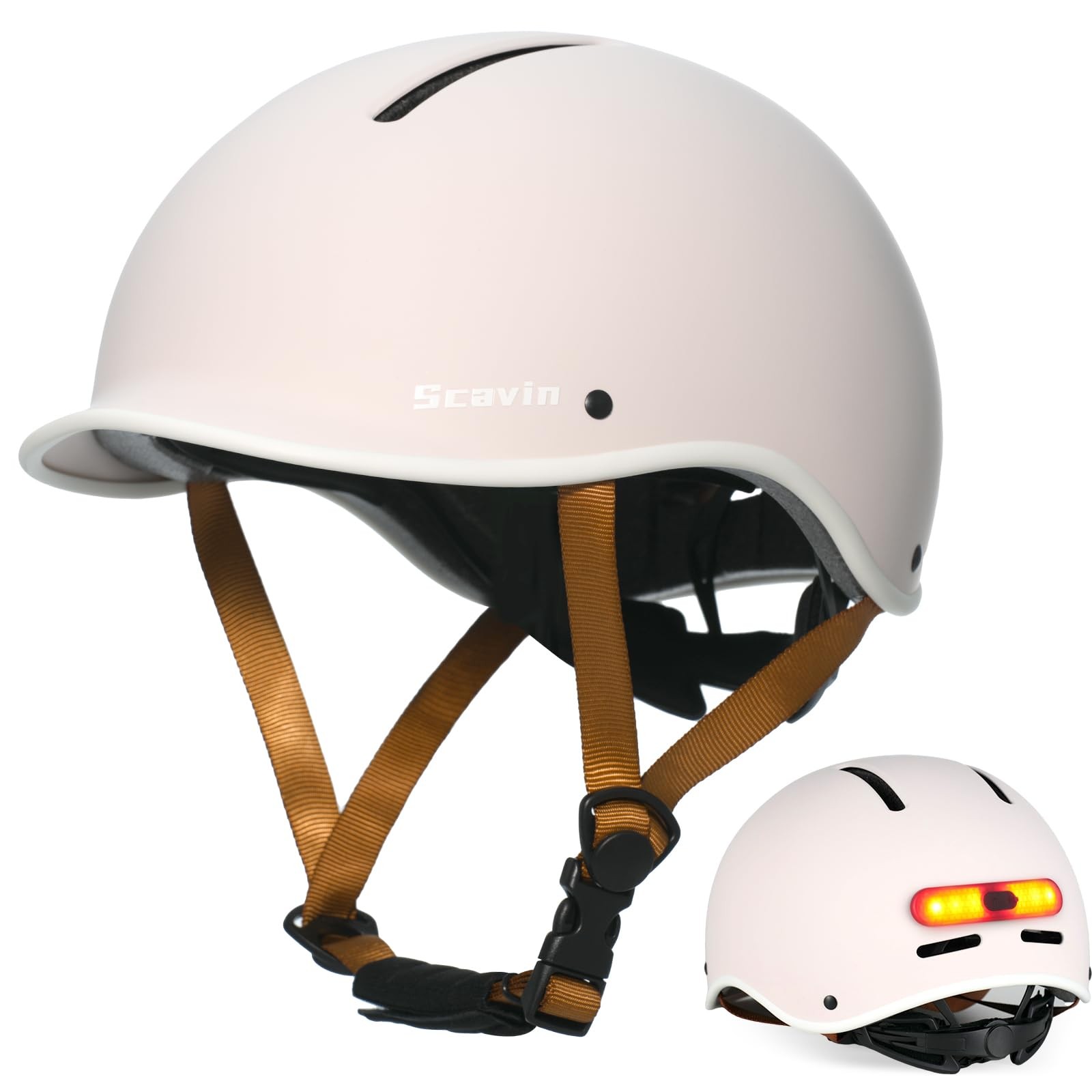 Bike Helmet for Adult: Bicyle Helmet with EPS Foam Interior for Men & Women, ...