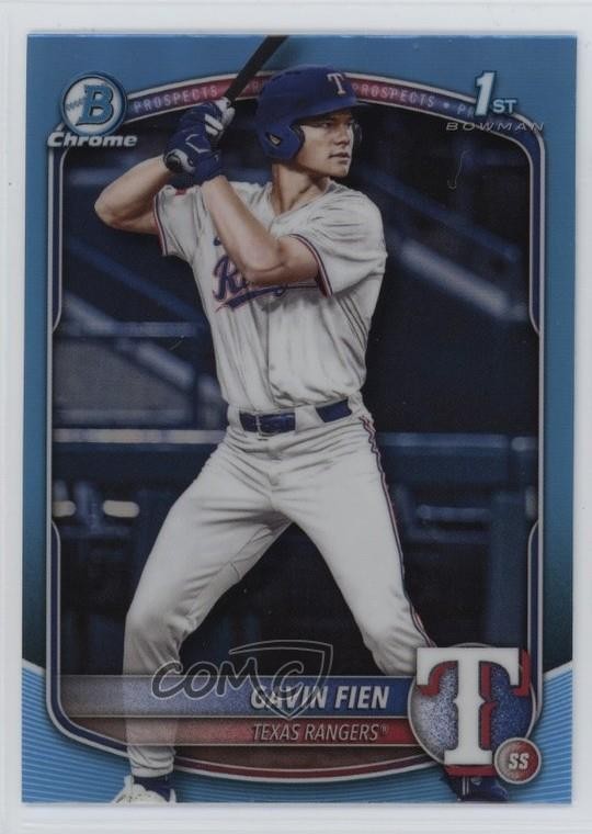 2025 Bowman Draft Chrome Sky Blue Refractor Gavin Fien #BDC-15 0w47