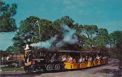 #ad Train Tours at Floridaland Amusement Park Sarasota FL c.1960s $6.08